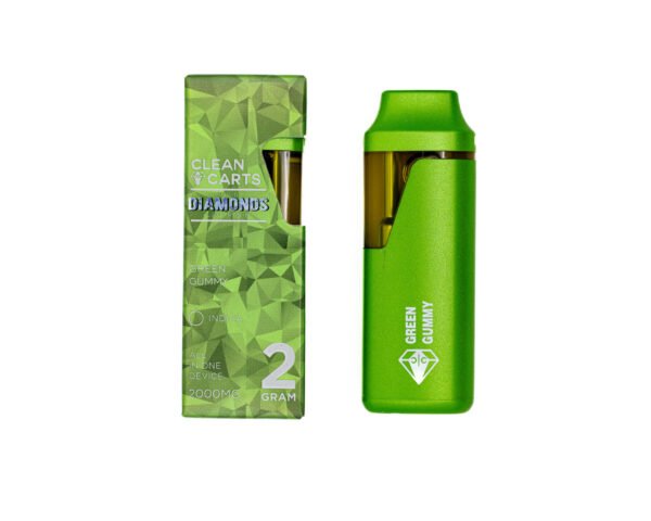Clean Green Gummy 2g Carts