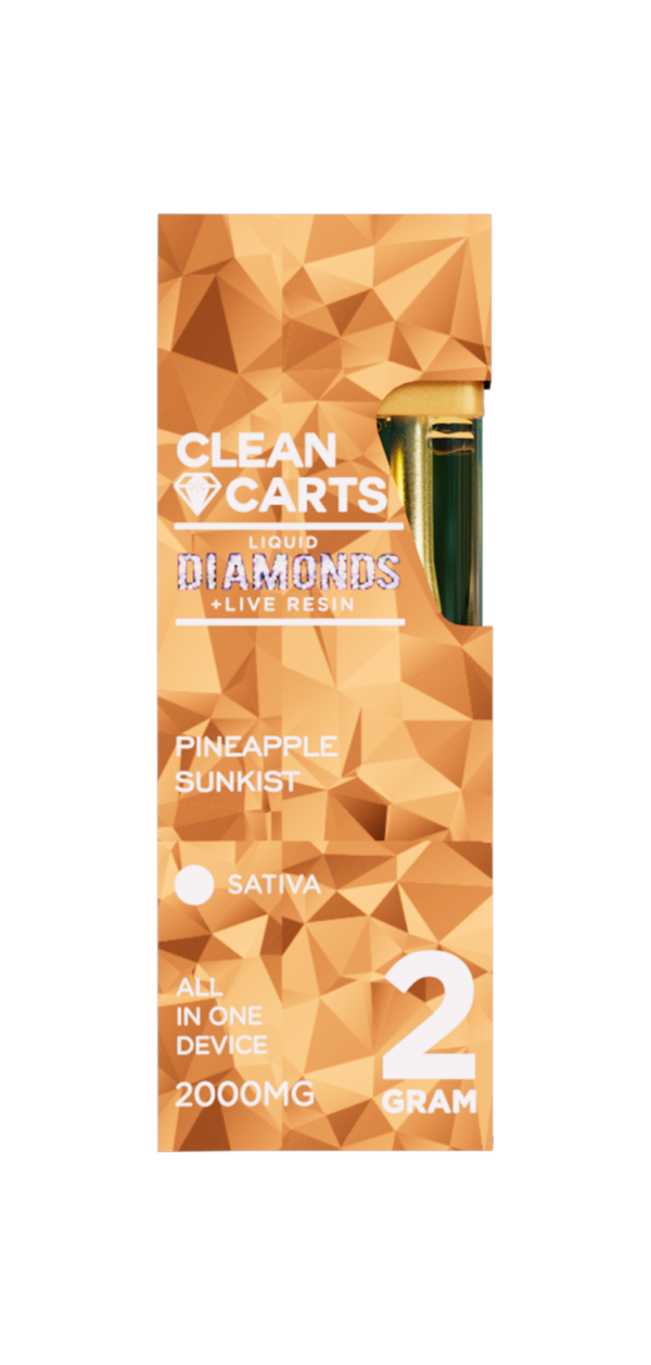 Clean Pineapple Sunkist 2g Carts